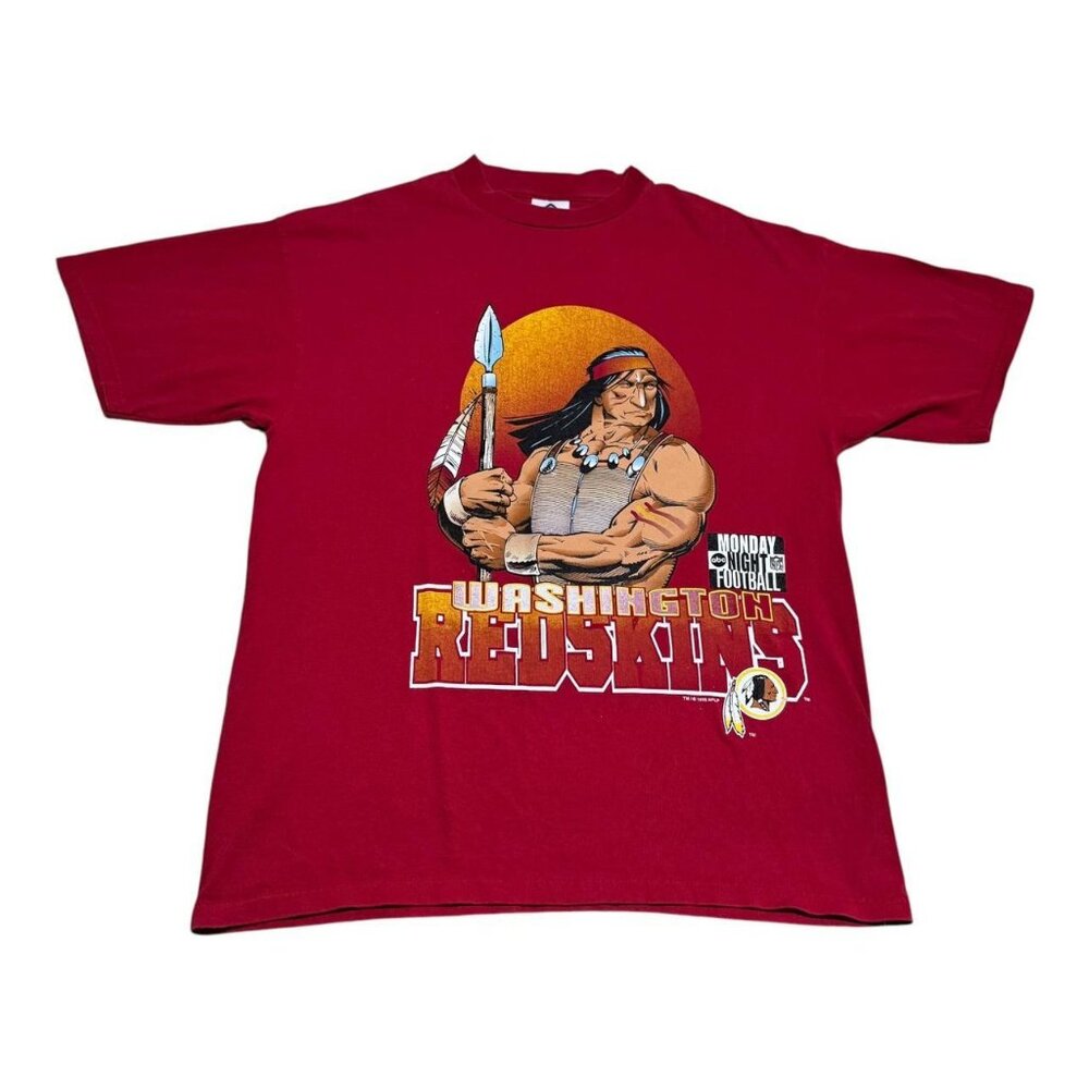 Vintage 1995 Washington Redskins Monday‎ Night Football Shirt Adult Large
